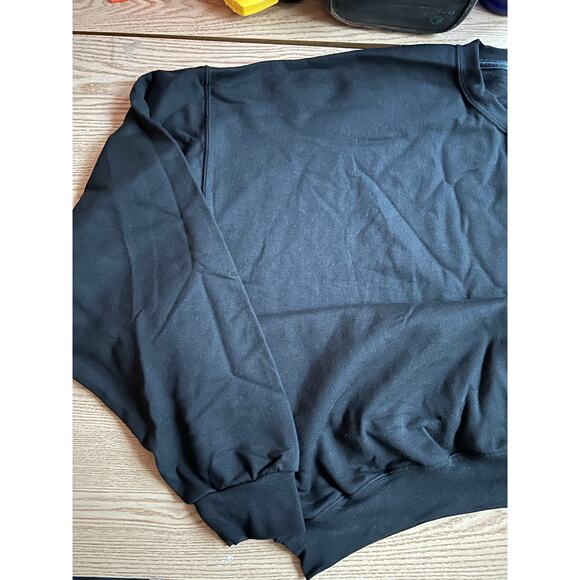 New Athletic Works Unisex Sweatshirt Black size 4XL 58-60 - Picture 4 of 7